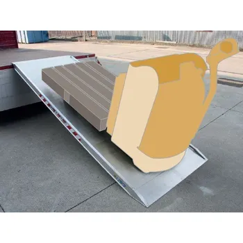 Nakládací rampa pro vozidlo Hliníková nájezdová rampa 1810020 max. nosnost 2000 kg