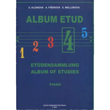 Editio Bärenreiter Album etud 4 na klavír