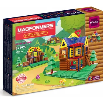 Stavebnice Magformers Magformers Lesní srub 87 dílků