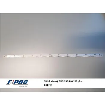 Úhloměr PILOUS štítek úhlový ARG 230,240,250,260 plus