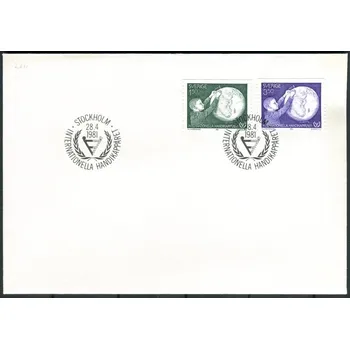 Poštovní známka Švédská pošta (1981) FDC 1143 - 1144 - Švédsko - Mezinárodní rok zdravotně postižených