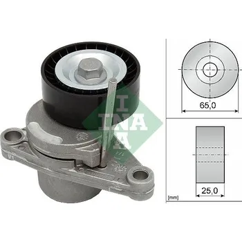 Napínák, žebrovaný klínový řemen INA 534 0250 10