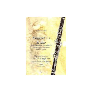 Kněžek-Koncert č.1 B dur pro klarinet a orchestr