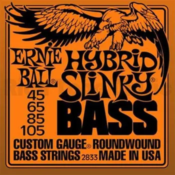 Strunný nástroj Ernie Ball Ernie Ball EB 2833 struny na baskytaru Hybrid Slinky Bass 45-105