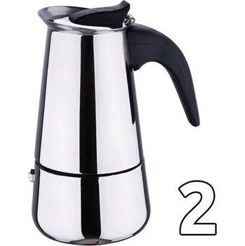 Moka konvice Kaffia moka konvice 2 šálky nerez