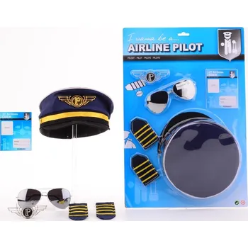 Výuková hračka Johntoys Pilot hrací sada