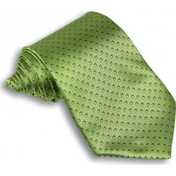 Kravata Zlato-zelená kravata se vzorem