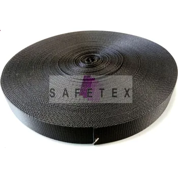 Upínací popruh Upínací polyesterový pás 50H-B- 50mm 7500kg černý