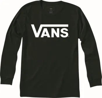 Pánské tričko VANS MN Vans Classic LS VN000K6HY281 černé