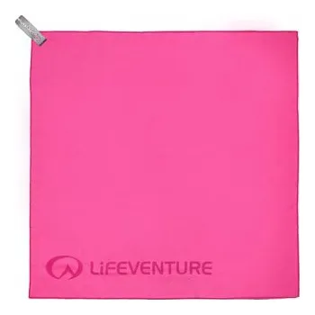 Lifeventure SoftFibre Trek Towel Advance pocket - ručník Barva: pink