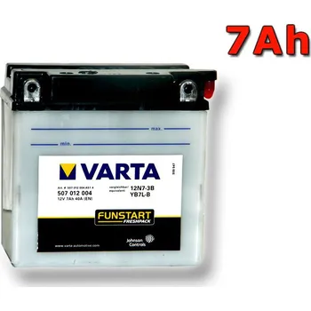 Motobaterie MOTOBATERIE VARTA 12N7-3B , YB7L-B , 7Ah, 12V, 507 012 004 310