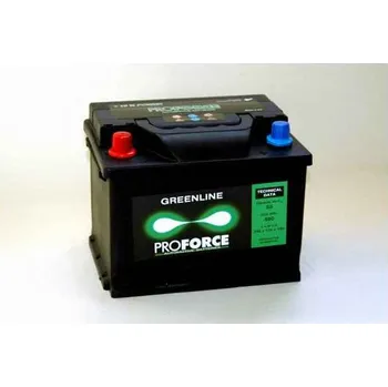 Autobaterie Autobaterie Proforce Greenline 55Ah 480A + pol vlevo