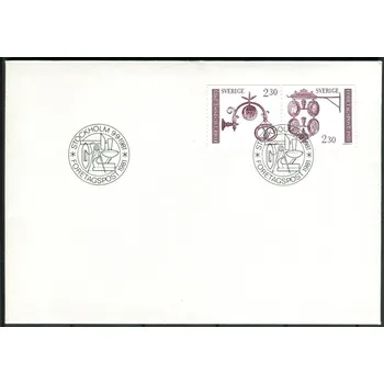 Poštovní známka Švédská pošta (1981) FDC 1166 - 1167 - Švédsko - řemeslné známky