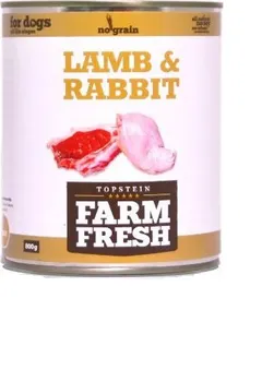 Krmivo pro psa Farm Fresh Lamb & Rabbit 800 g