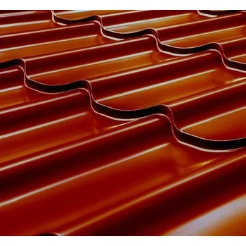 plechová krytina BP2 Alfa plus RAL 3011 lesklá 1,86 m