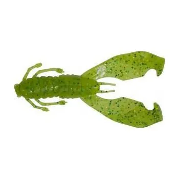 Umělá nástraha Gunki Gumová nástraha Boogie Craw 75 Lime Chart 7,5cm