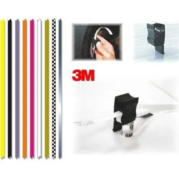 3M print proužky na ráfky s aplikátorem, fialové reflexní