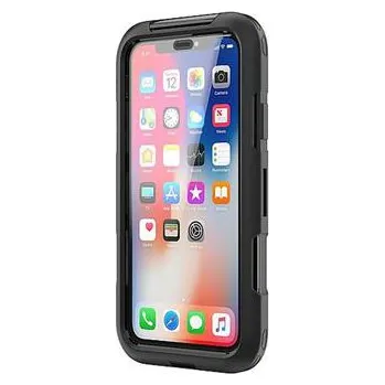 Pouzdro na mobilní telefon Griffin Survivor Extreme Slim Fit iPhone X / XS - extrémně odolný obal pro Apple iPhone X / XS černý/průhledná záda
