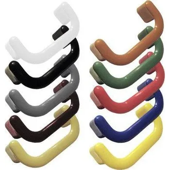 Úchytka plastová Máta - bílá