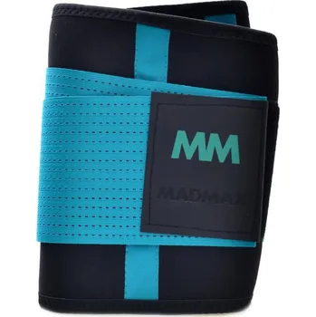 Mad-Max Slimming belt MFA277 Black/Cyan