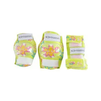 Sada chráničů WORKER Greeny Set XS; Zelená chrániče + DÁREK DLE VÝBĚRU!