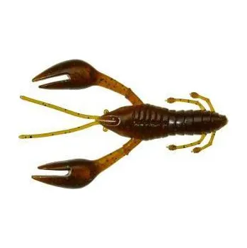 Umělá nástraha Gunki Gumová nástraha Hourra Craw 100 Pumpkin Green Flake 10cm