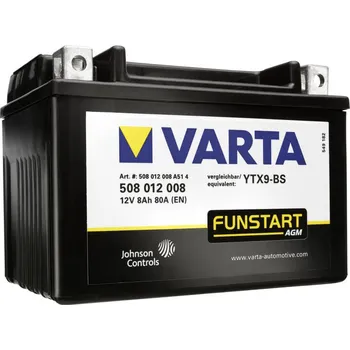Auto-moto MOTOBATERIE VARTA YTX5L-BS , 4Ah, 12V, 504 012 003 310
