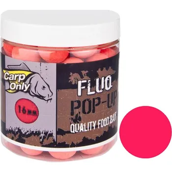 Boilies Plovoucí boilies Carp Only Fluo Pop Up Red 100 g průměr: 16 mm