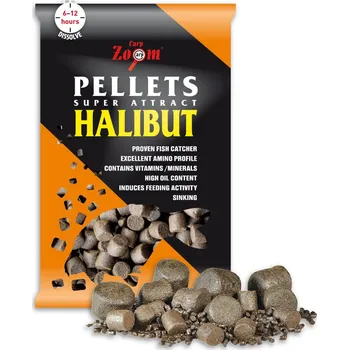 Nástraha Carp Zoom pelety Feeding Halibut Pellets 800 g průměr: 16 mm