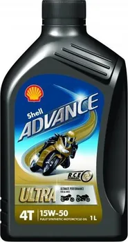 Motorový olej Shell Advance 4T Ultra 15W-50 1 l
