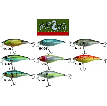 Umělá nástraha Wobler River2Sea FF 14 cm/70 g barva: HC-14