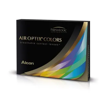 Kontaktní čočky Air Optix Colors Turquoise dioptrické (2 čočky) 