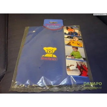 DANAPO Zástěrka na hraní a krmení - modrá
