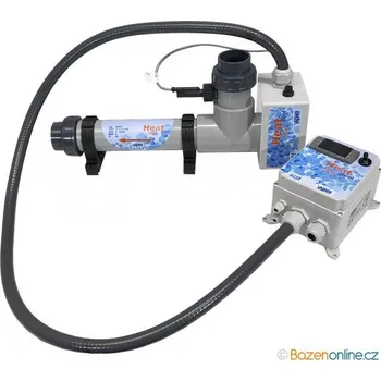 Ohřev bazénu Elektrický ohřev bazénu Heat Pool 9kW, 400V na slanou vodu