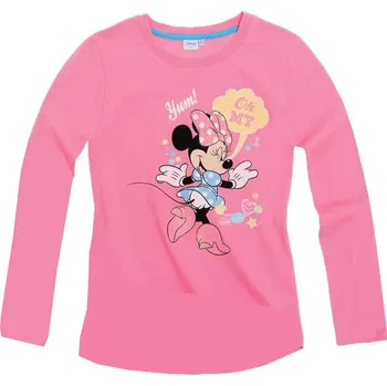 Chlapecké tričko LamaLoli Minnie trička s dlouhým rukávem růžové Velikost: 6roků
