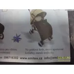 Emitex Nánožník na kočár-Golf bez límce