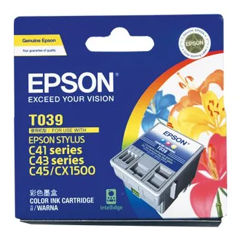 Počítačové příslušenství Toner Epson T039 (T03904A) color barevná inkoustová