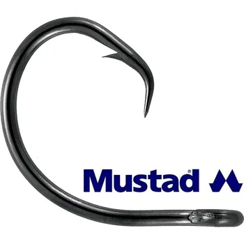 Rybářský háček Mustad háčky Tuna Circle Hook 39950NP-BN - 2 ks velikost: 12/0