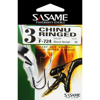 Rybářský háček Háčky SASAME Chinu Ringed velikost: 4