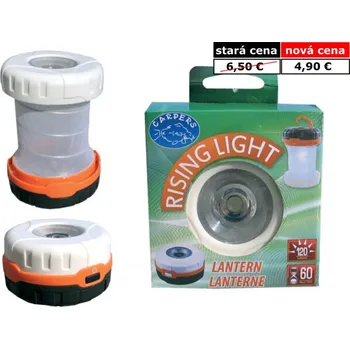 Carpers kempingová lampa Rising Light
