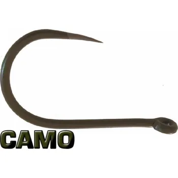 Rybářský háček Háčky Carp System Camo CAB bez protihrotu - 10 ks velikost: 4