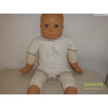 Body Dirkje Béžové body s krátkým rukávem v.62