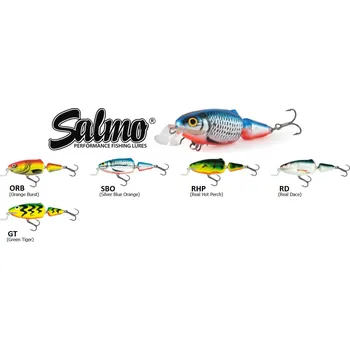 Umělá nástraha Wobler Salmo Frisky 7 DR barva: RHP