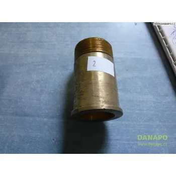 Vodovodní potrubí DANAPO Mosazné šroubení nátrubek závitový Typ: 1" x 46mm