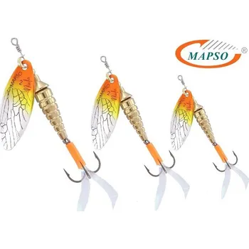 Umělá nástraha Mapso rotační třpytka Ninfa PMN velikost: 2/10 g