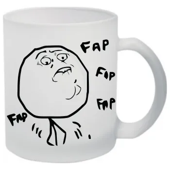 Sada nádobí Šálek MEME - Fap fap