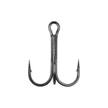 Rybářský háček Trojháčky Albastar Scorpion Round Bent Black Nickel - 10 ks velikost: 3/0