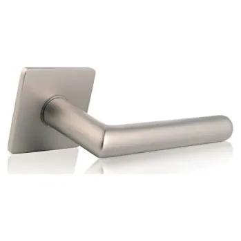 Dveřní kování M&T Dveřní klika Lusy MG rozety čtvercové, SNi matný nikl, klika/klika