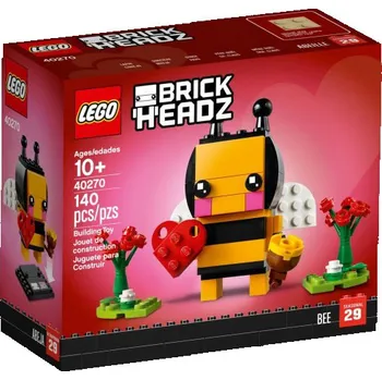 LEGO BrickHeadz 40270 Valentýnská včelka Stavebnice LEGO LEGO BrickHeadz 40270 Valentýnská včelka