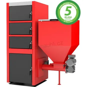 Kotel Klimosz LE EKO 30 (Ocelový kotel se zásobníkem - retortový hořák)